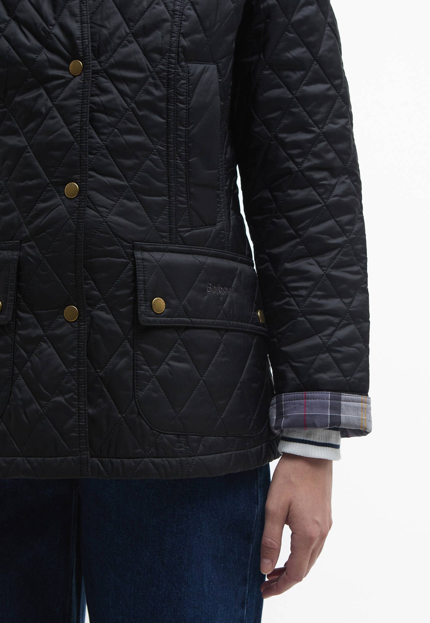 Beadnell Quilted Jacket - Black