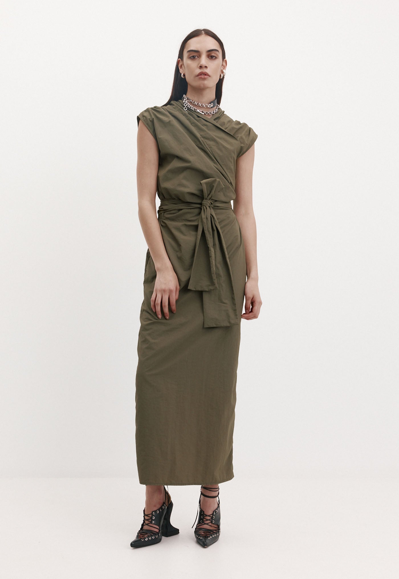 Chaimberlain Dress - Thyme