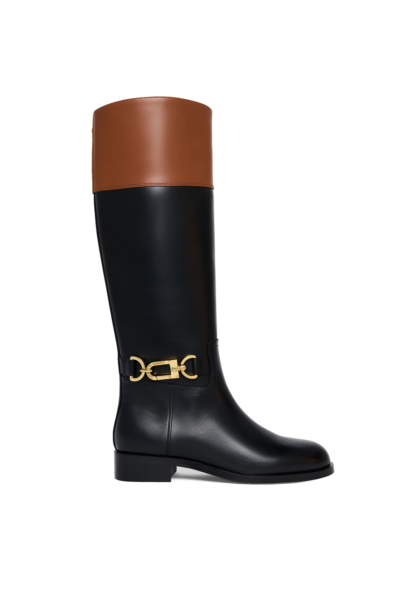 Bridle Boot - Black Tan