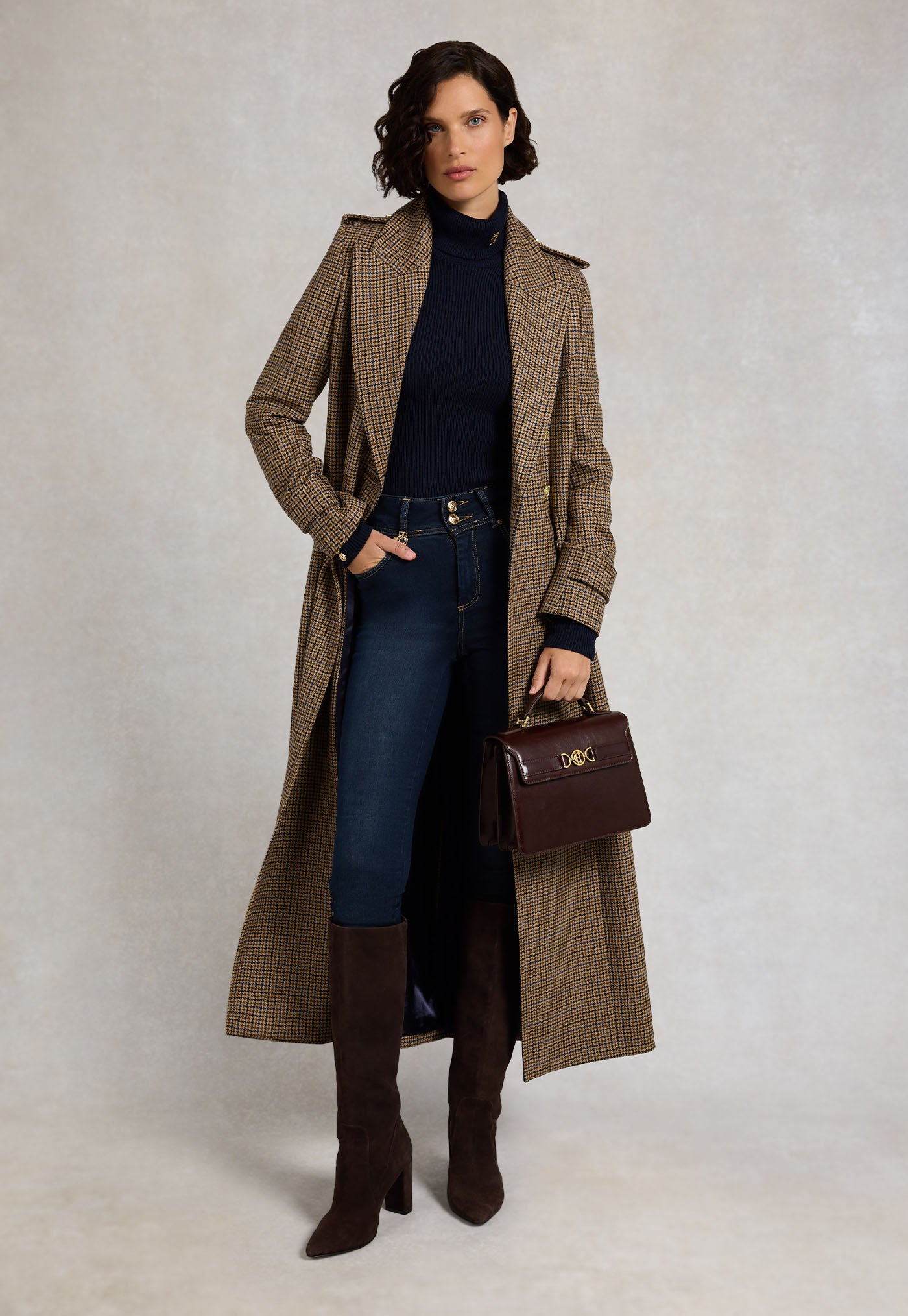 The Great Coat - Abbot Check Tweed