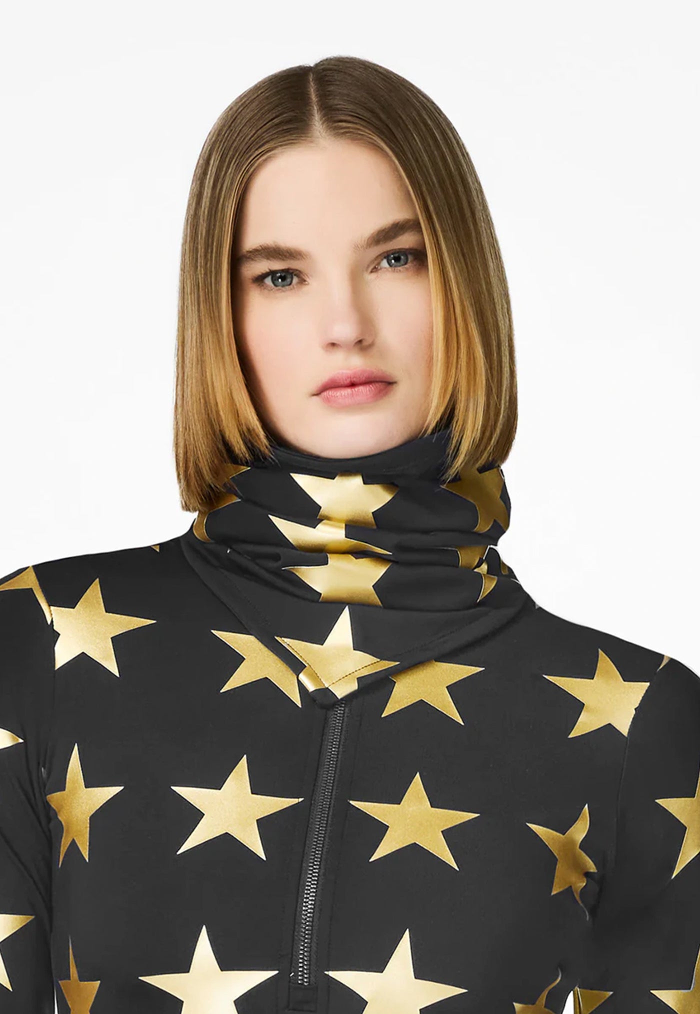 Giulietta Neckwarmer - Black/Gold