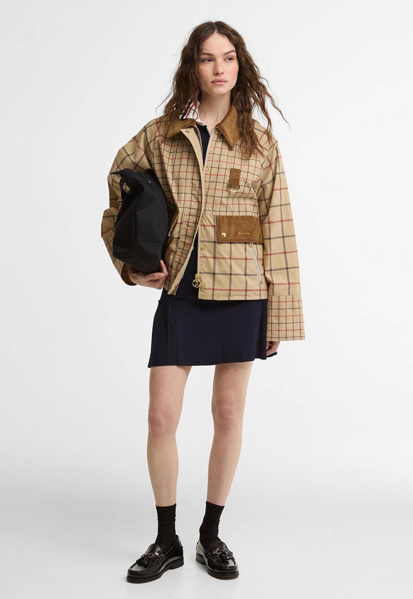 Mackworth Check Casual Jacket - Beige Tattersall