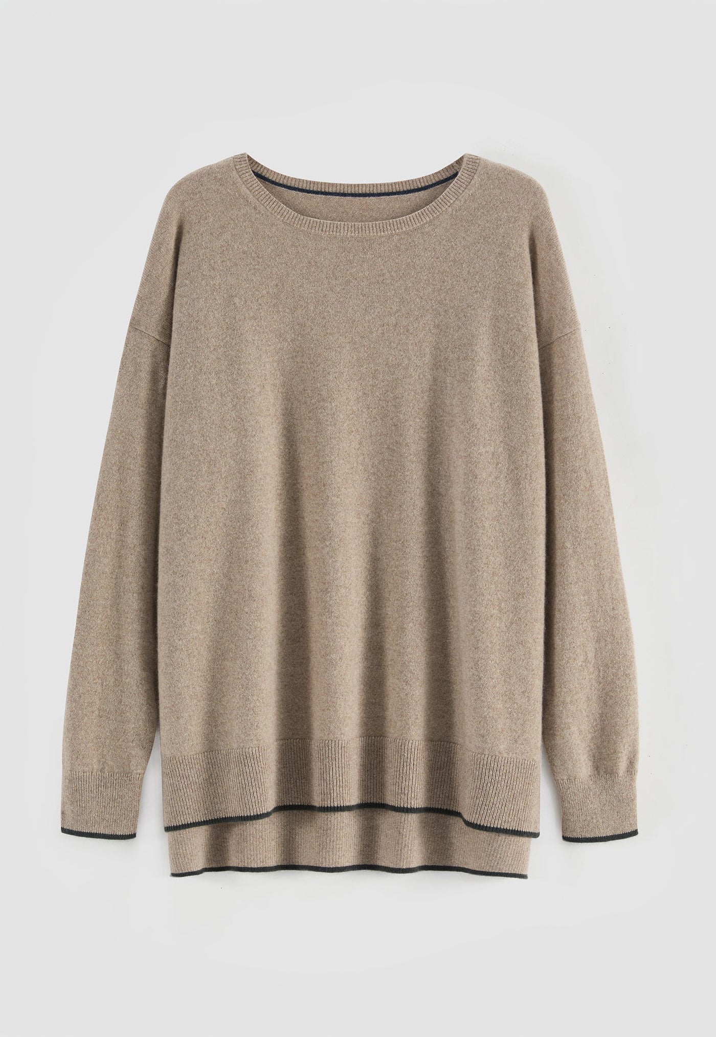 N.375 Cashmere Blend Weekend Sweater - Stable