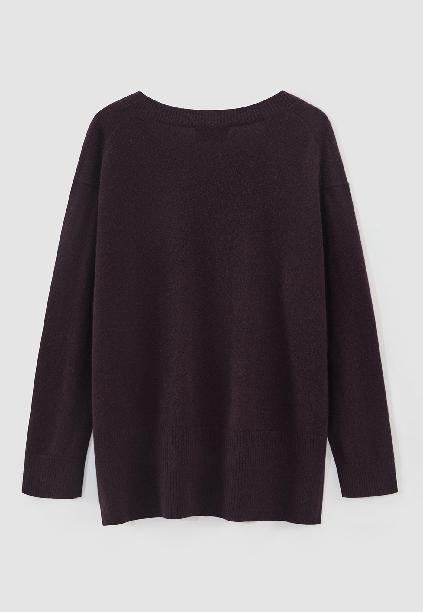 N.494 Cashmere Gorgeous V - Merlot