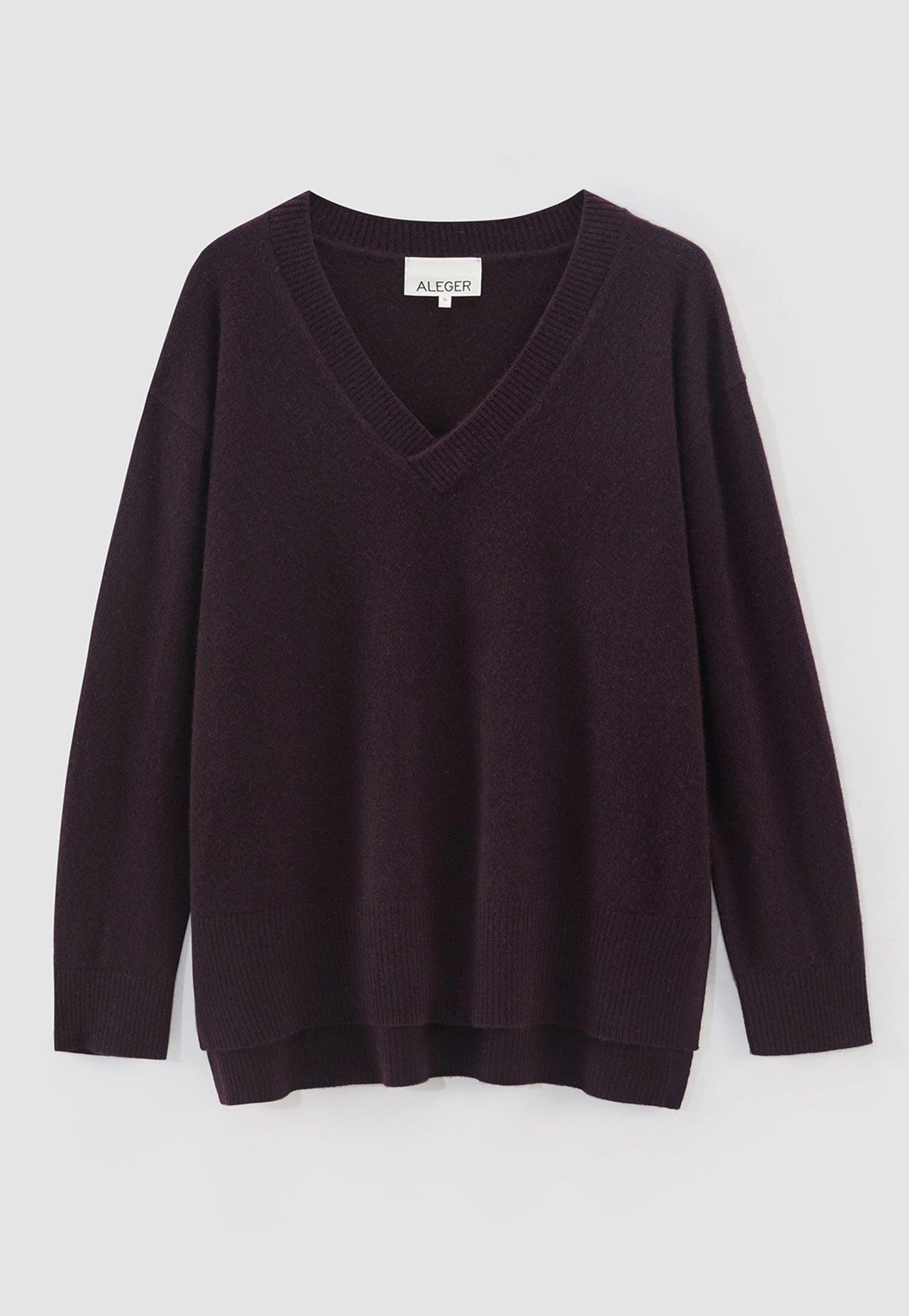 N.494 Cashmere Gorgeous V - Merlot