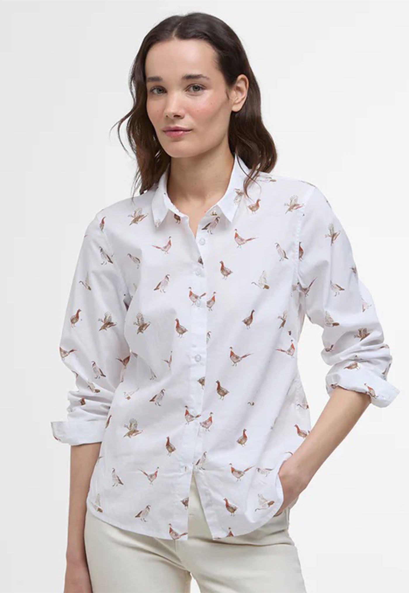 Brambles Shirt - Bird Print