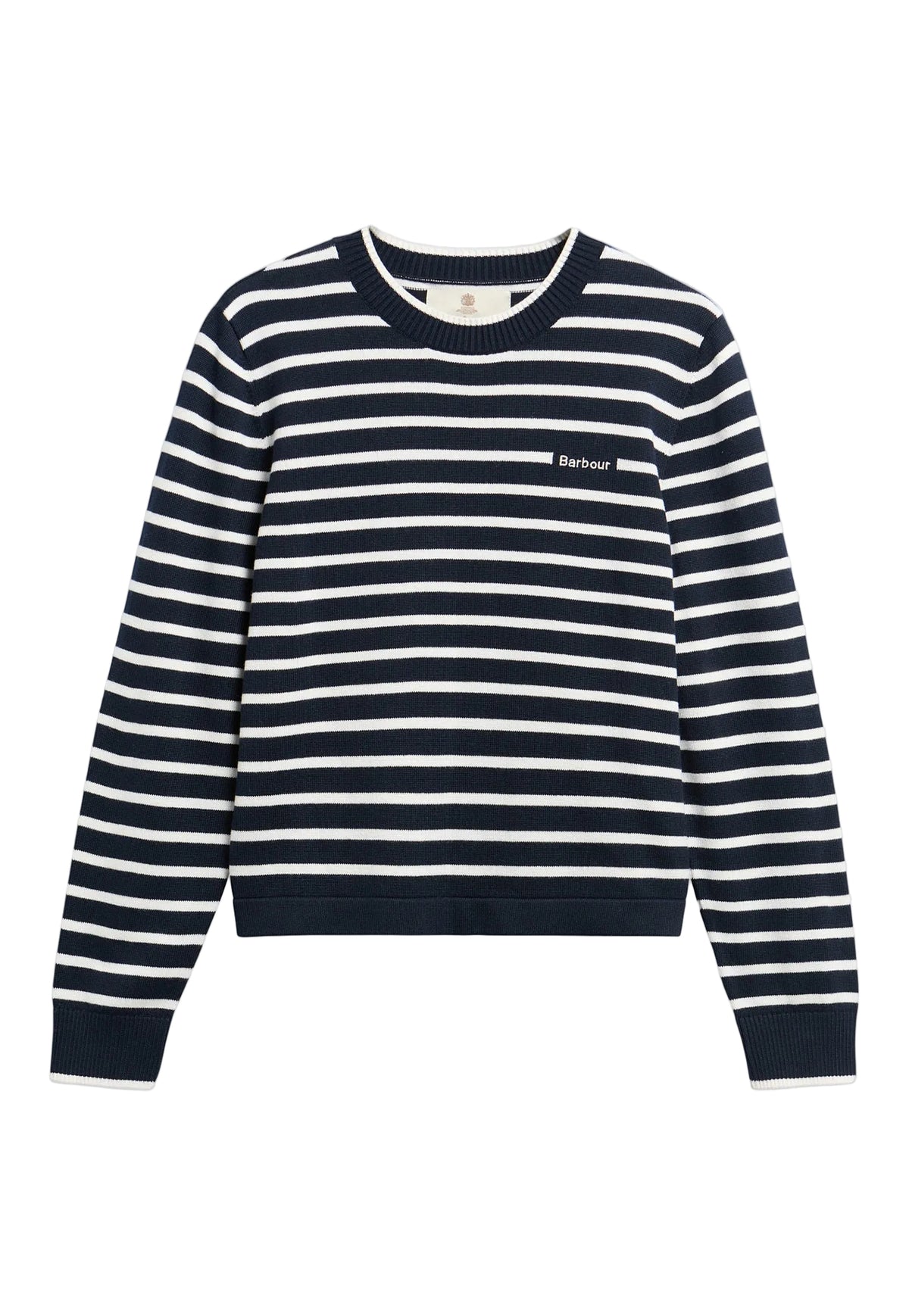 Emmy Knitted Jumper - Dark Navy Stripe