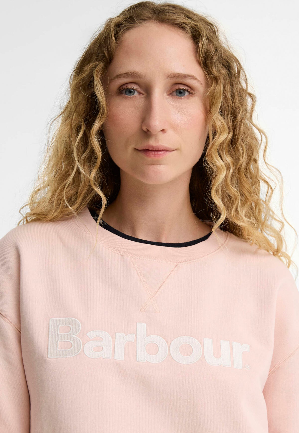 Hartland Crew Sweatshirt - Pink Blush