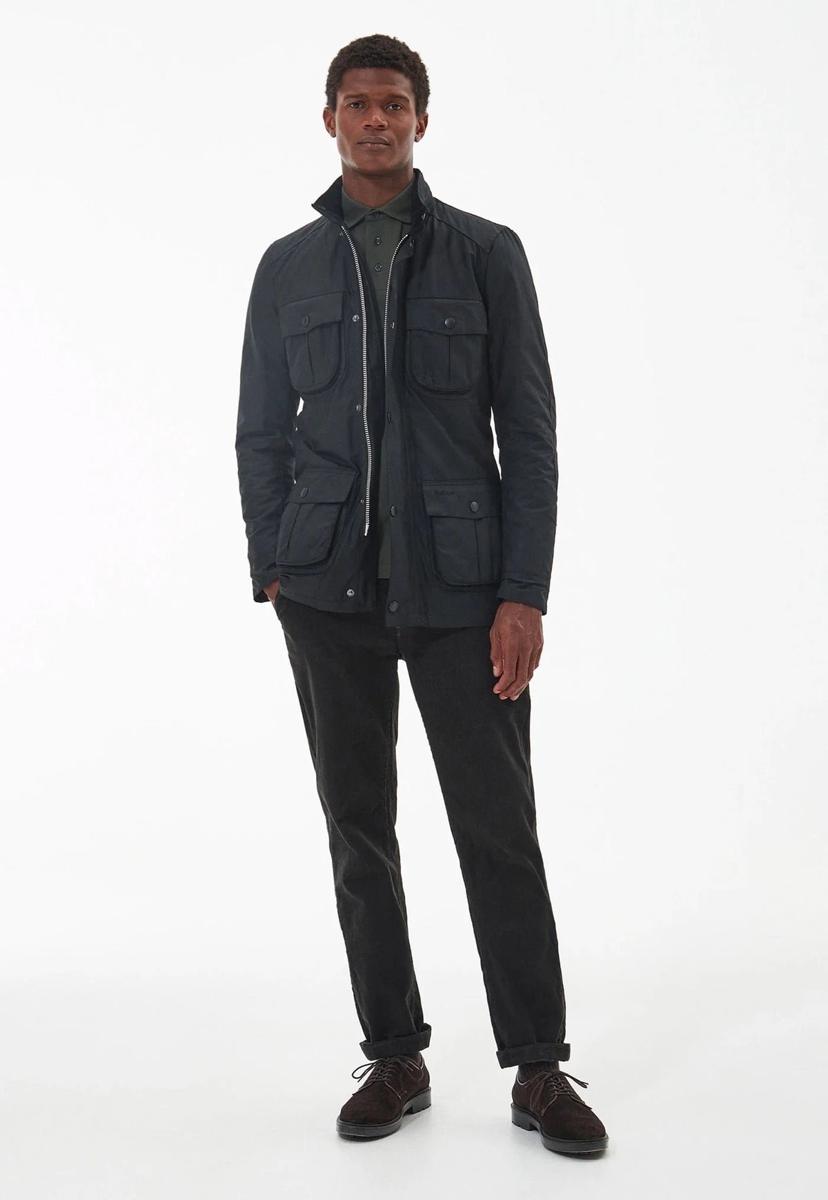 Men's Corbridge Wax Jacket - Black/Classic