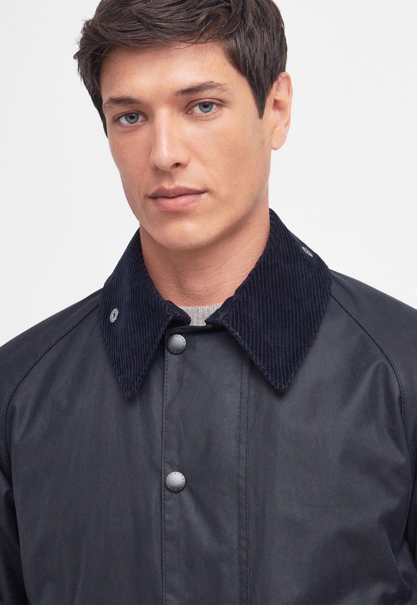 Beaufort Wax Jacket - Navy