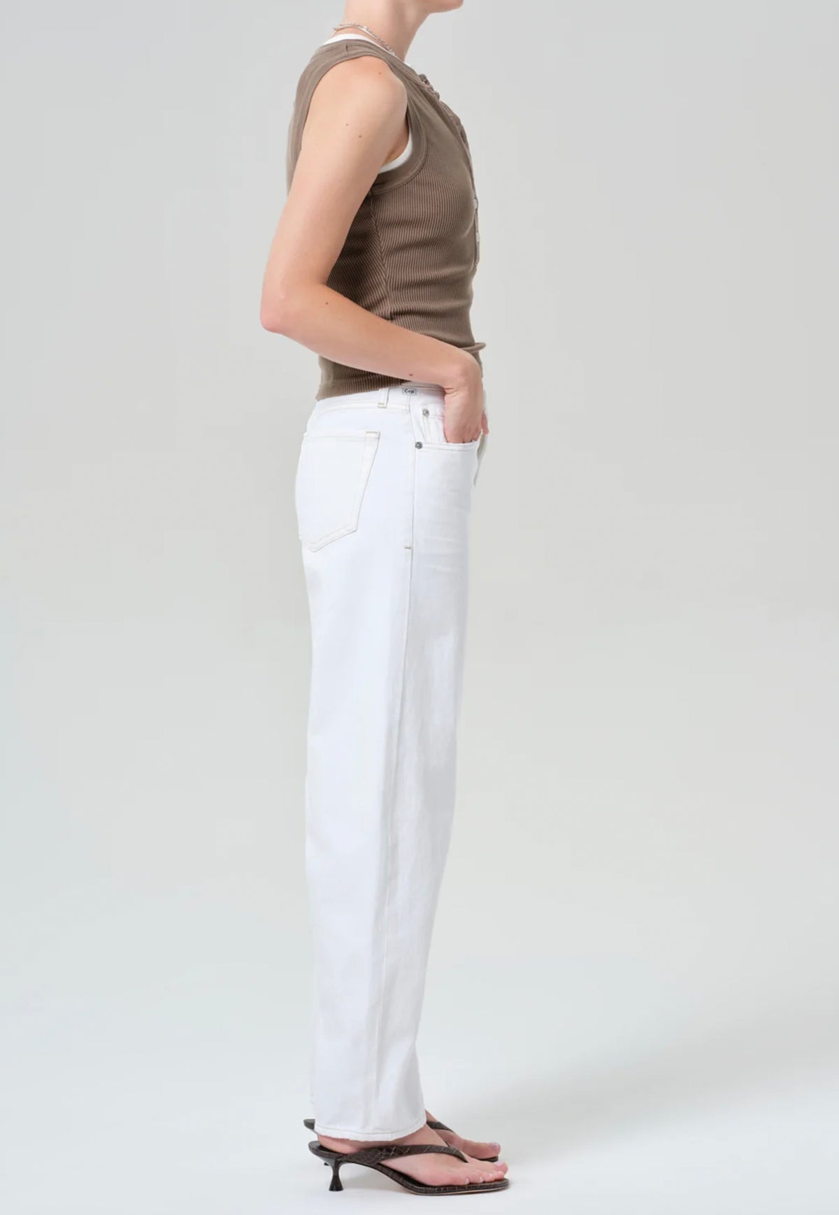 Miro Relaxed Jean - Soft White