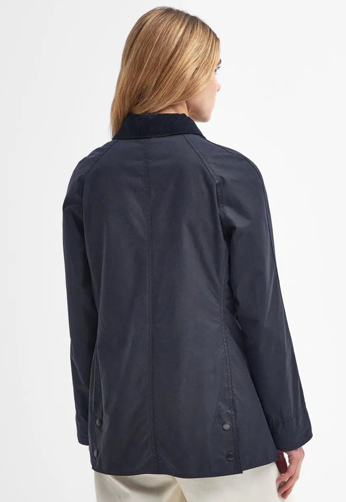 Beadnell Wax Jacket - Navy