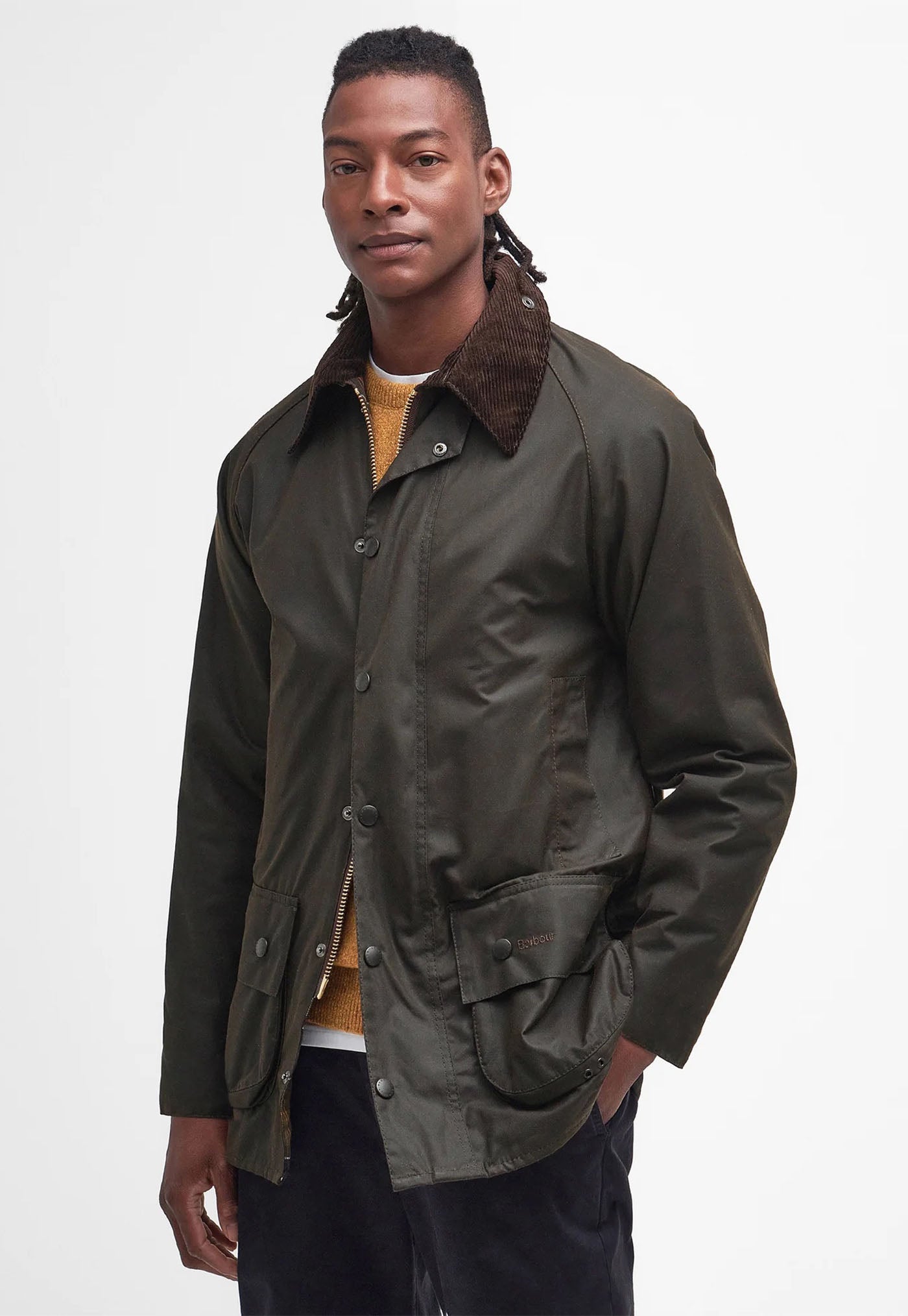 Classic Beaufort Wax Jacket - Olive