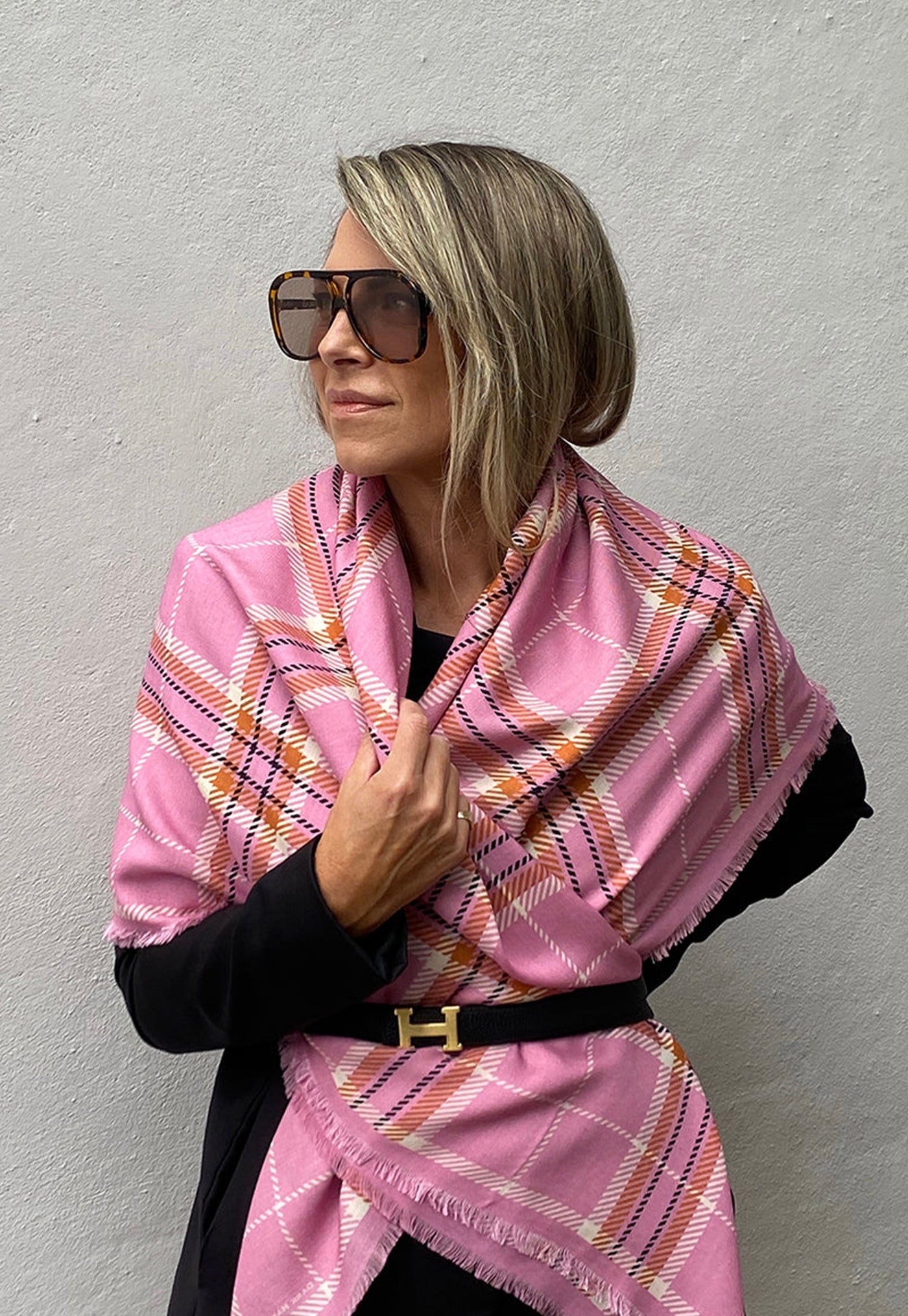 The McRae Wool Silk Scarf