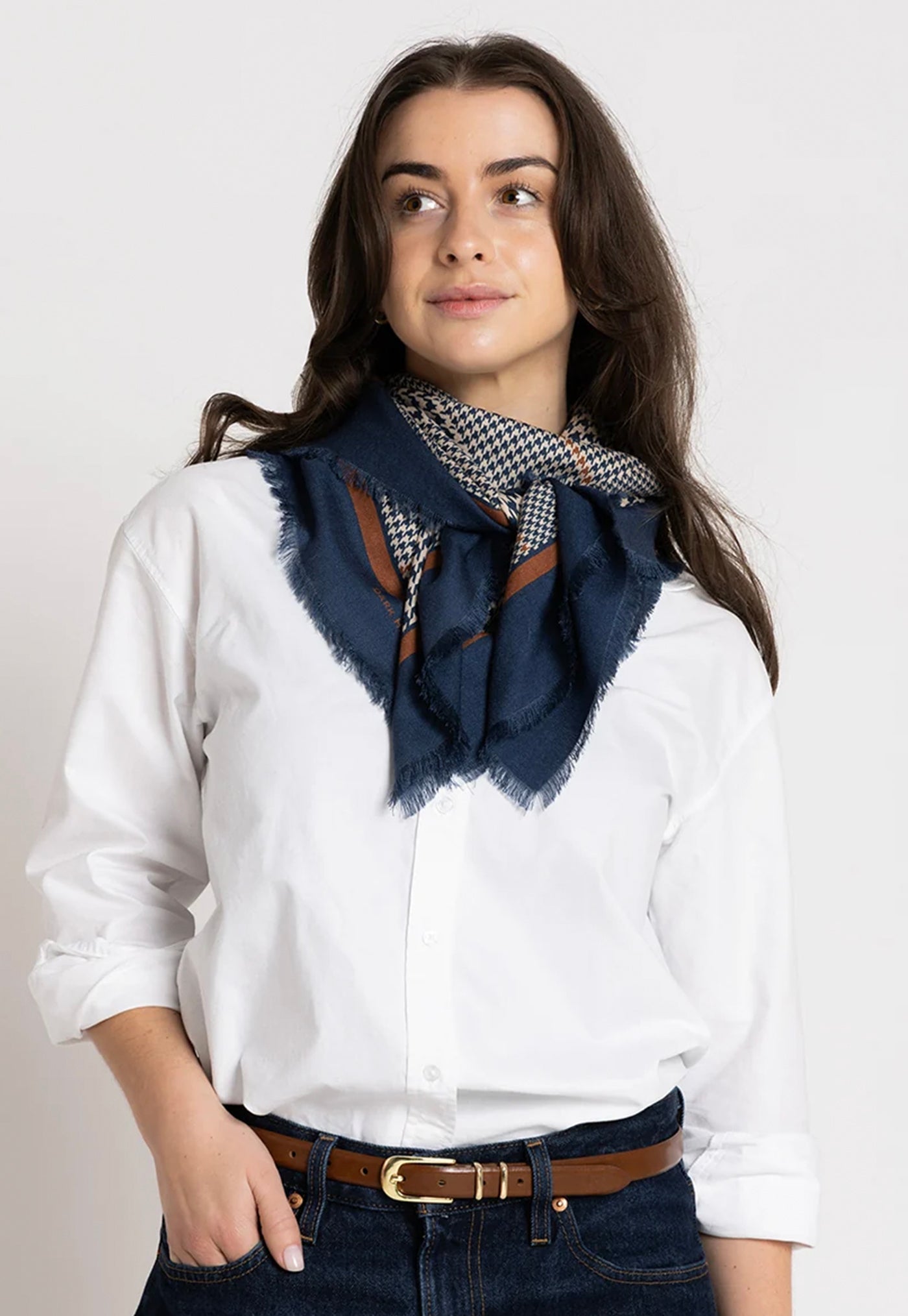 The Sutherland Wool Silk Scarf