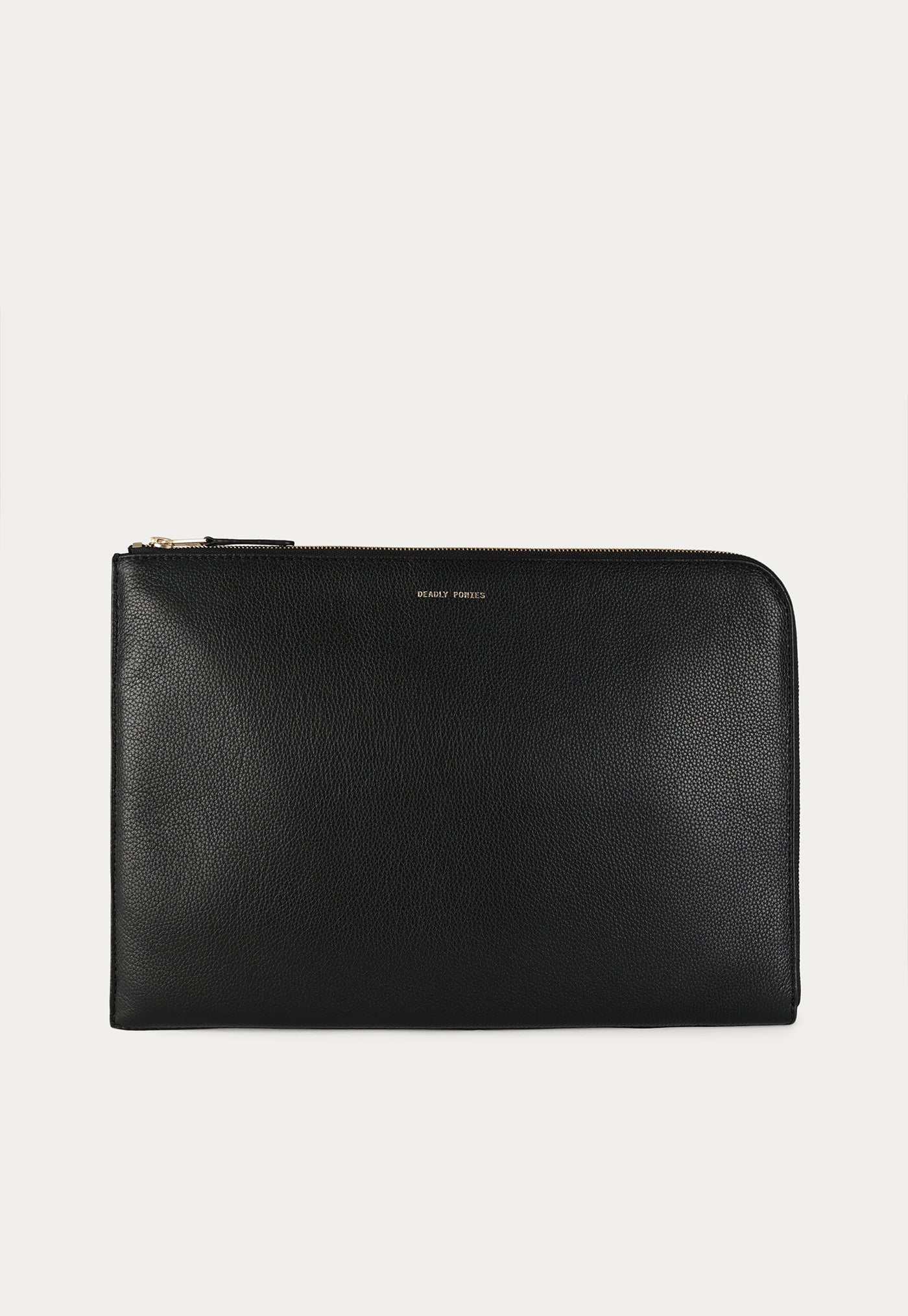 Laptop Sleeve 15" - Black/Brass