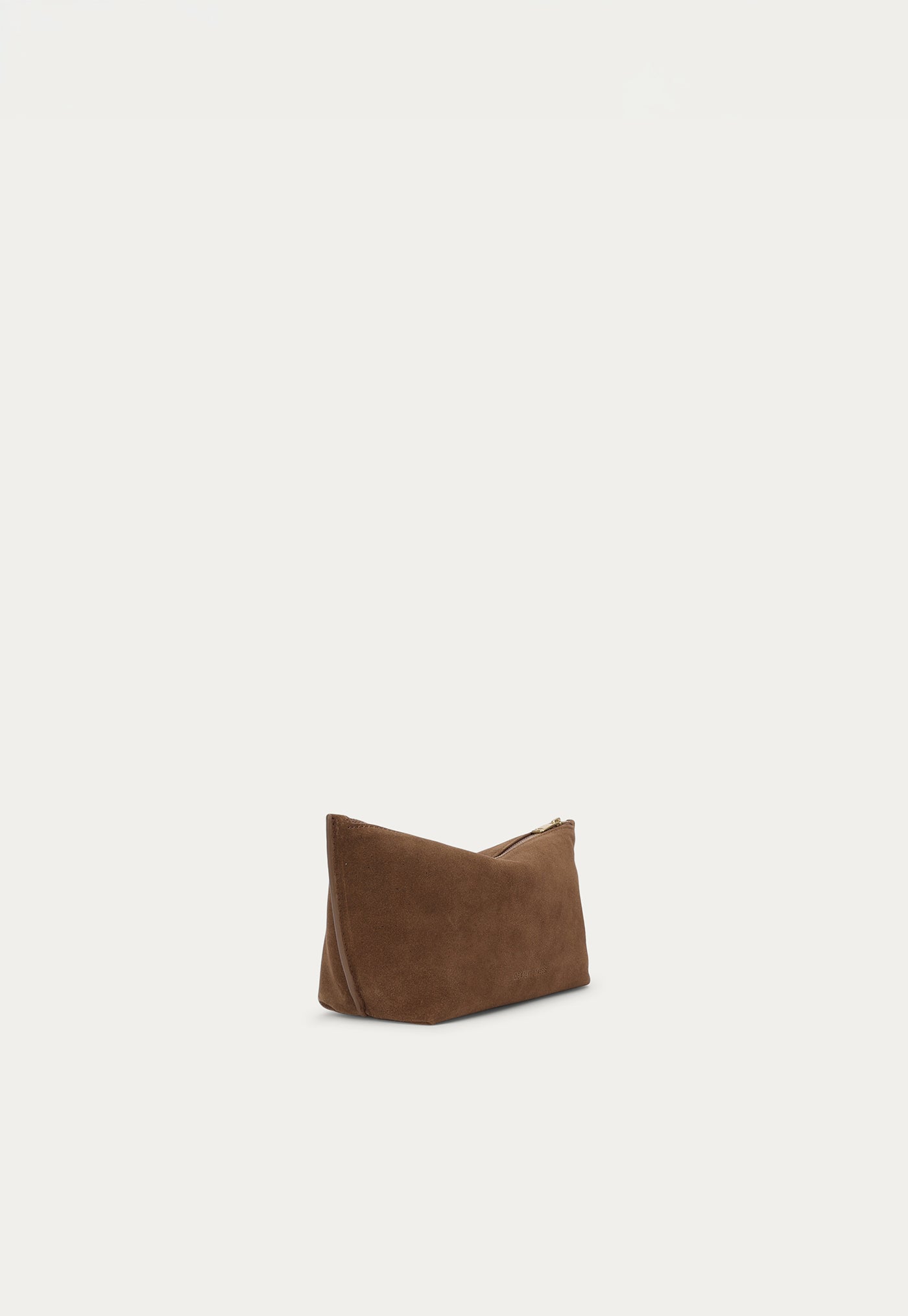 Medium Poucher - Hazel Suede