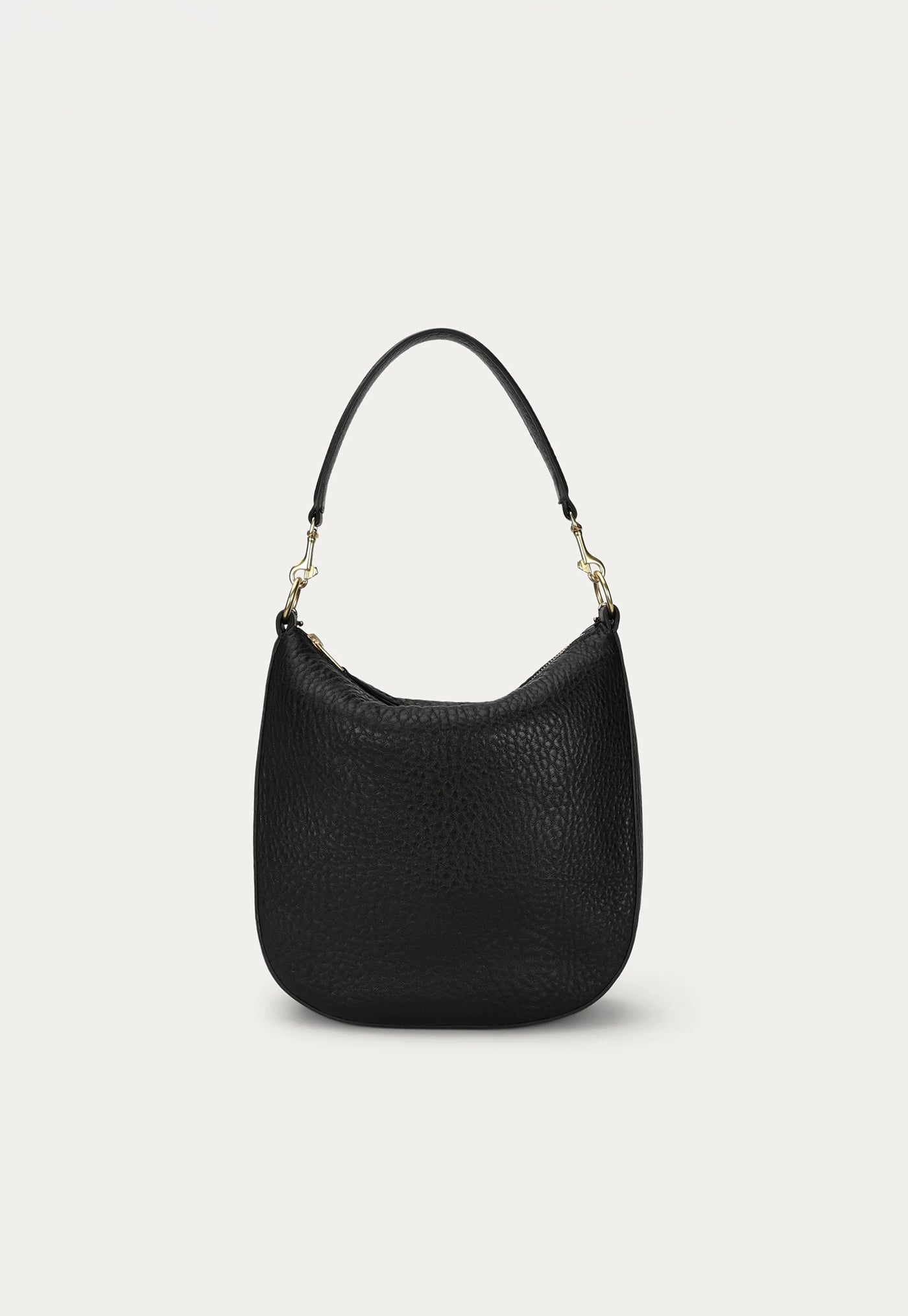 Medium Sling Bag - Black Bulle/Brass