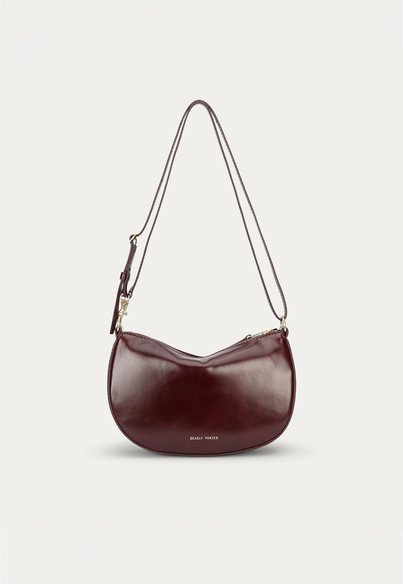 Mini Sling Bag - Dark Cherry Gloss