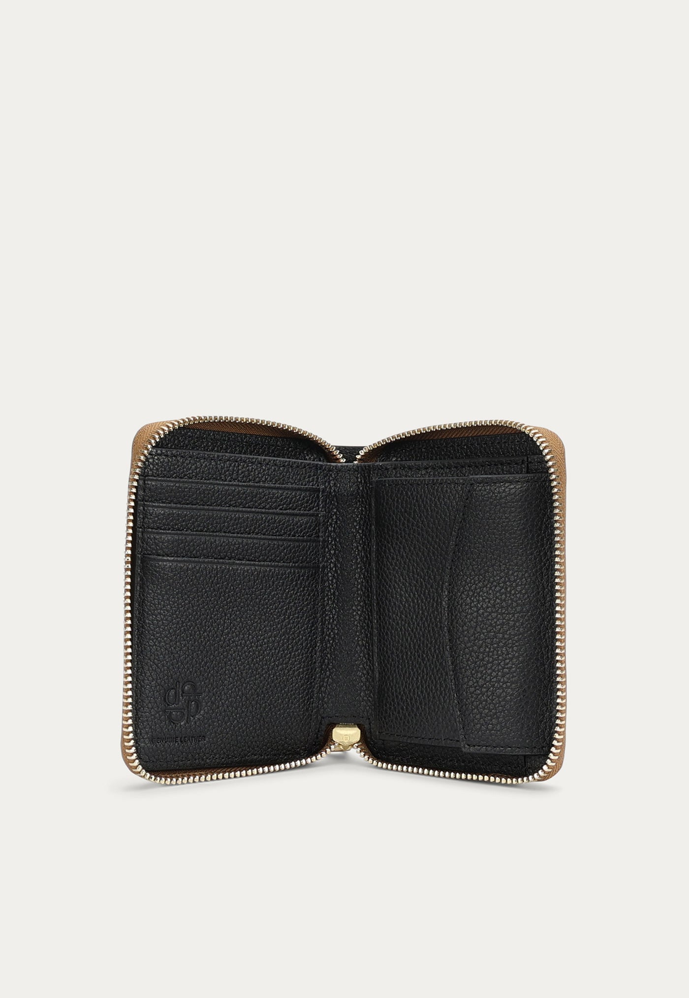 Mini Wallet - Toffee Croc