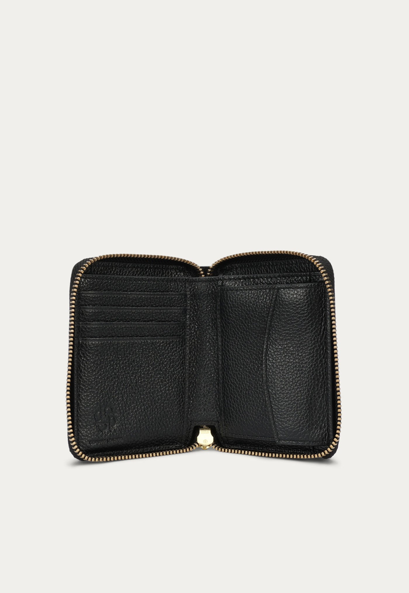 Mini Wallet - Black Croc
