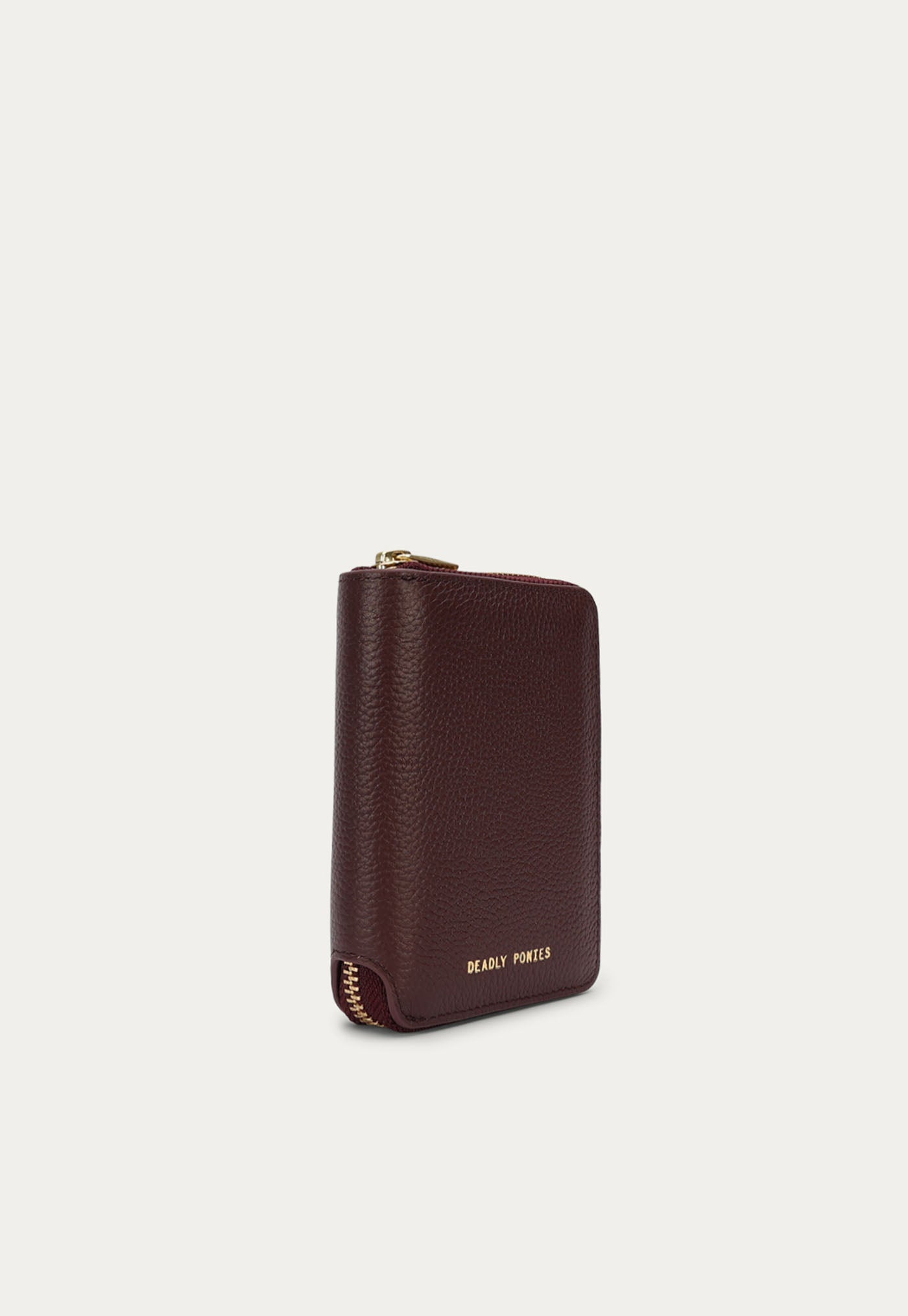 Mini Wallet - Dark Cherry
