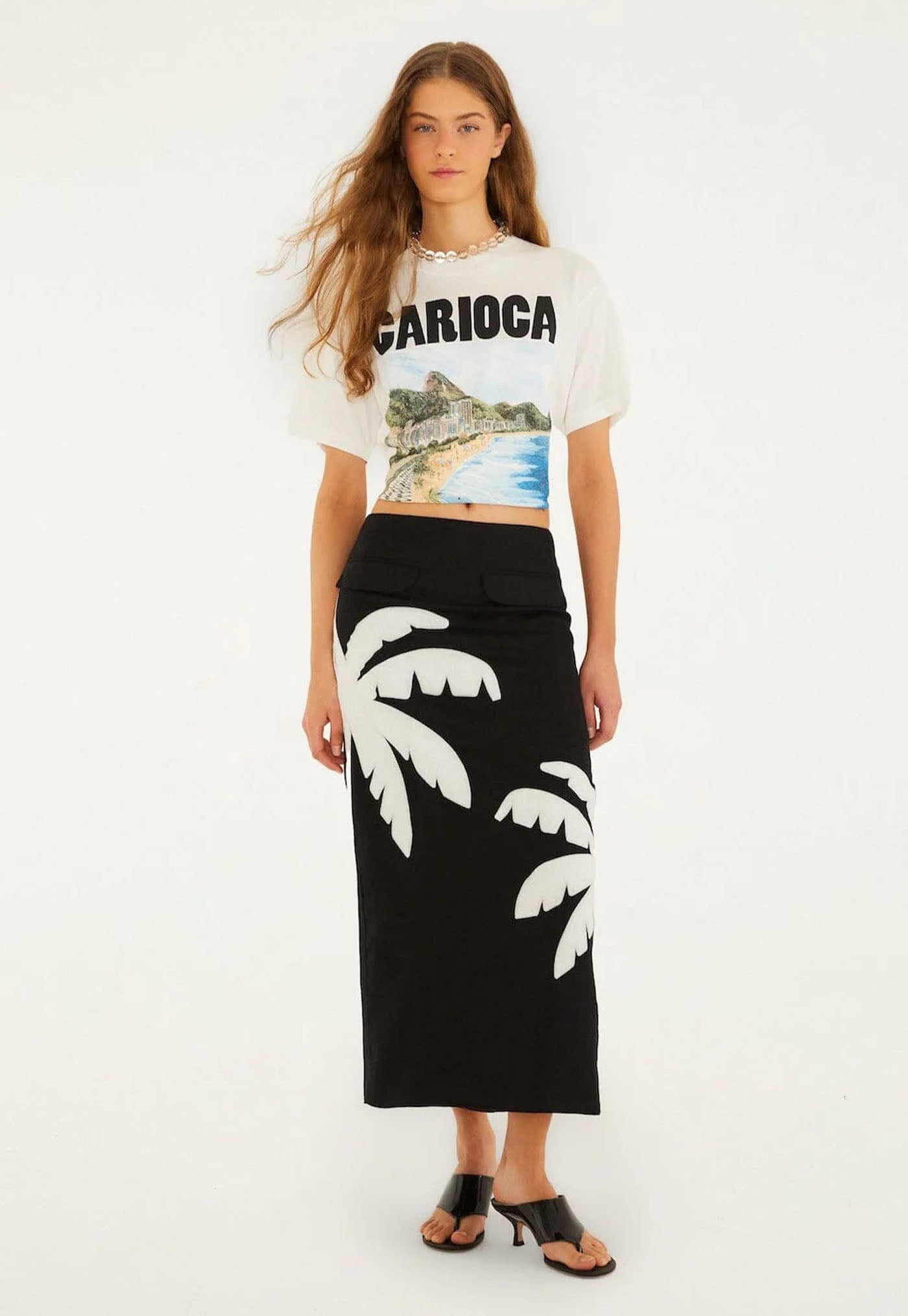Landscape Carioca Relaxed Shirt - Off White