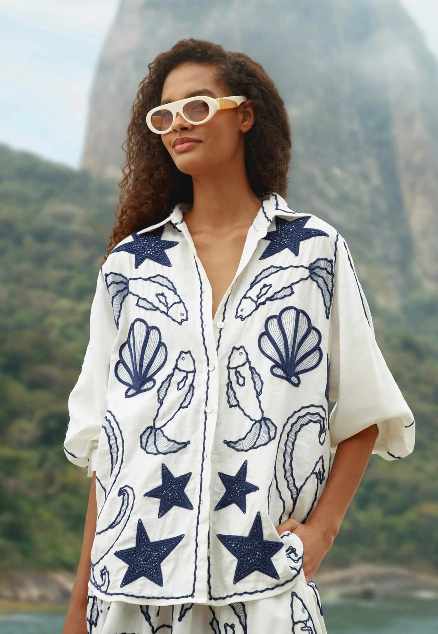 Fresh Fish Shirt - Off White