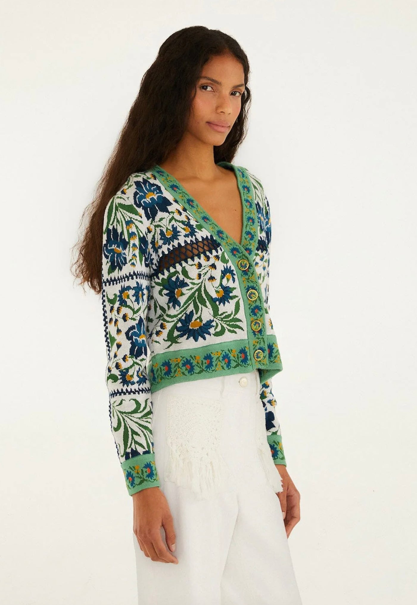 Manoela Knit Cardigan - Off White