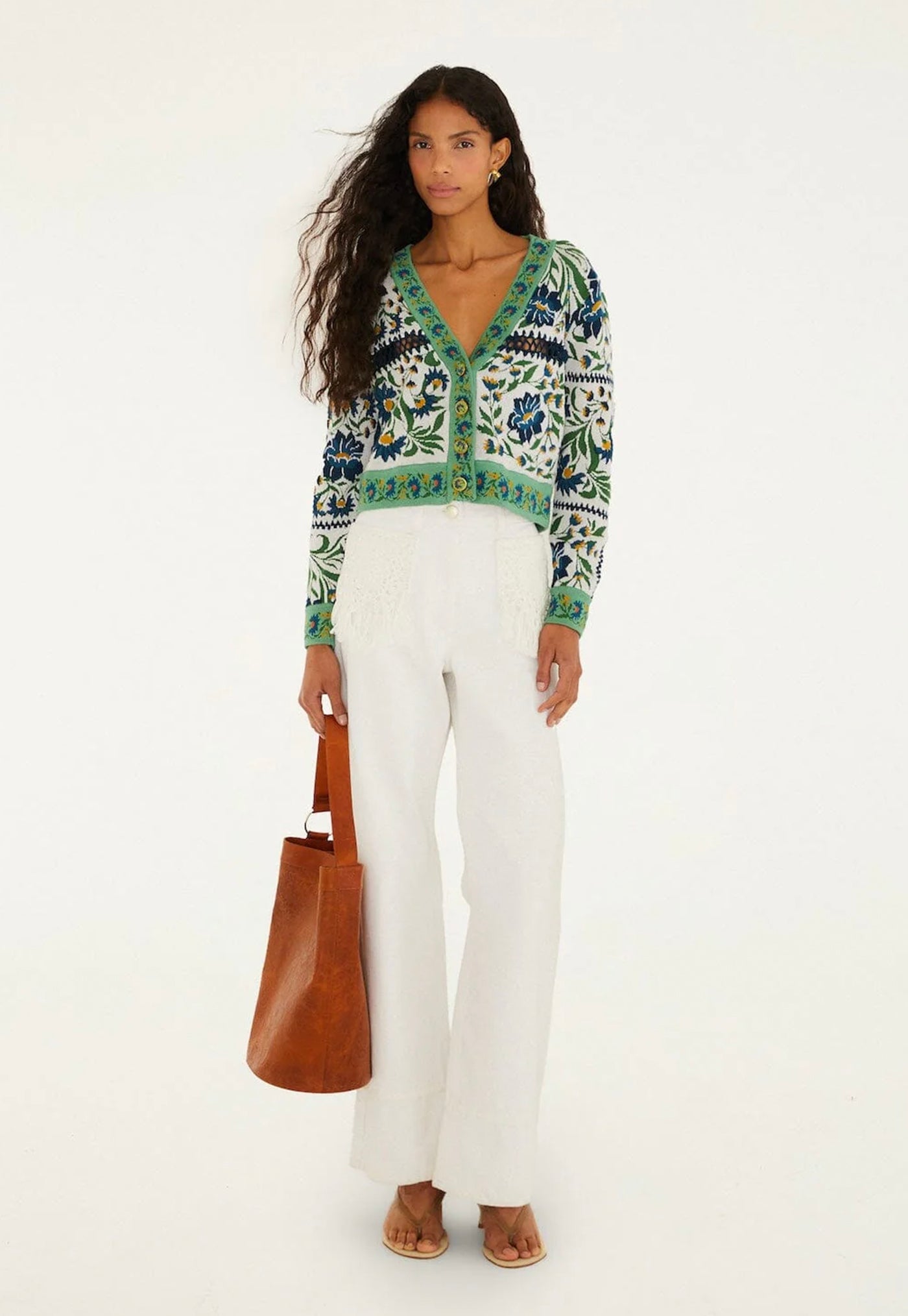 Manoela Knit Cardigan - Off White