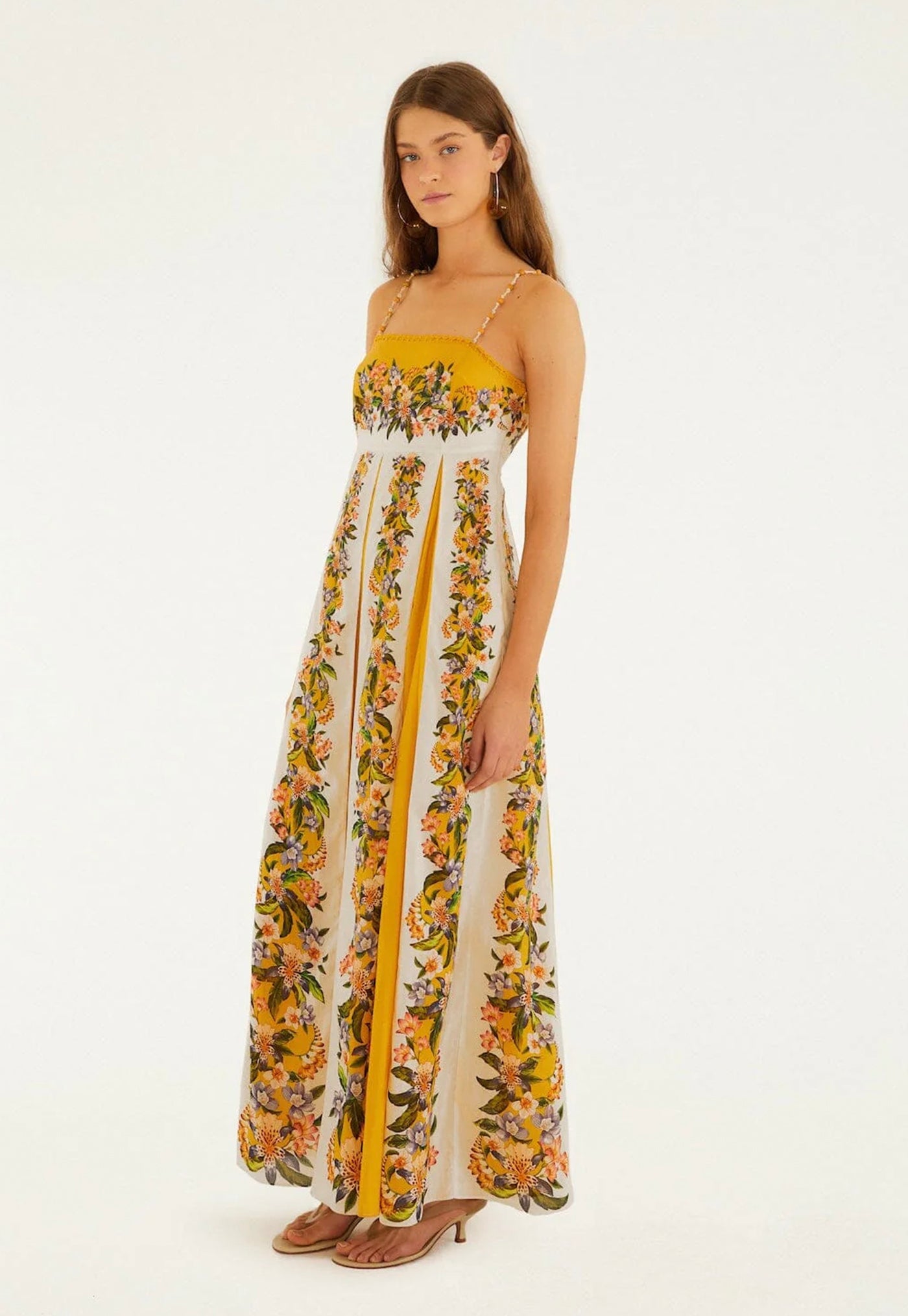 Hilo Stripes Maxi Dress - Sand