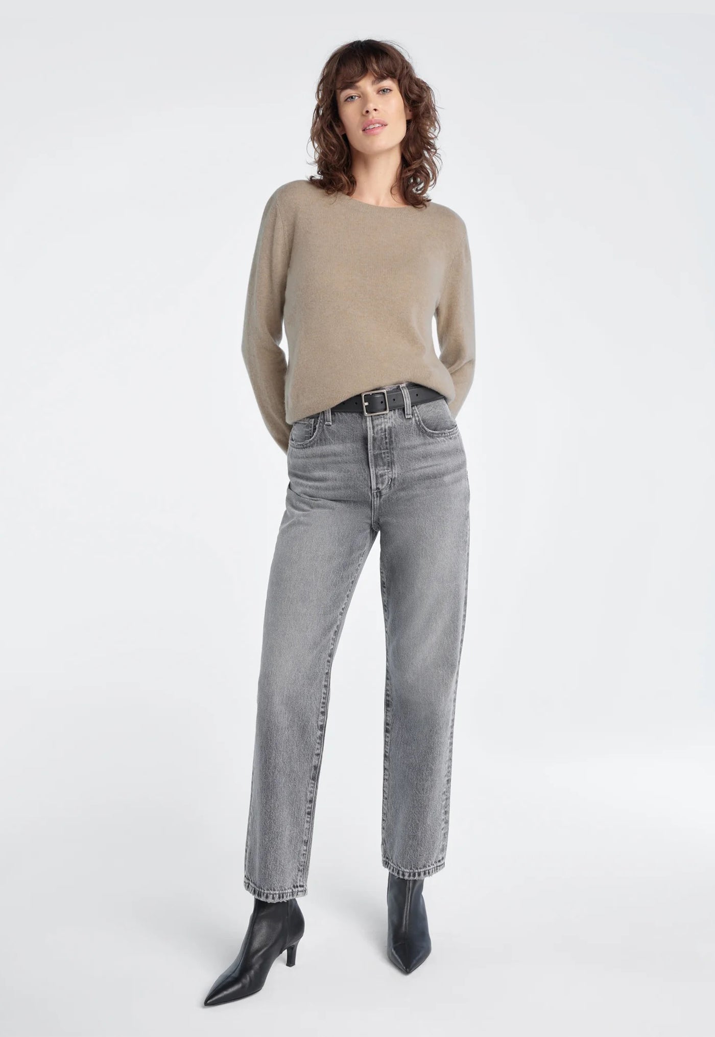 The Favorite Cashmere Crew - Mink