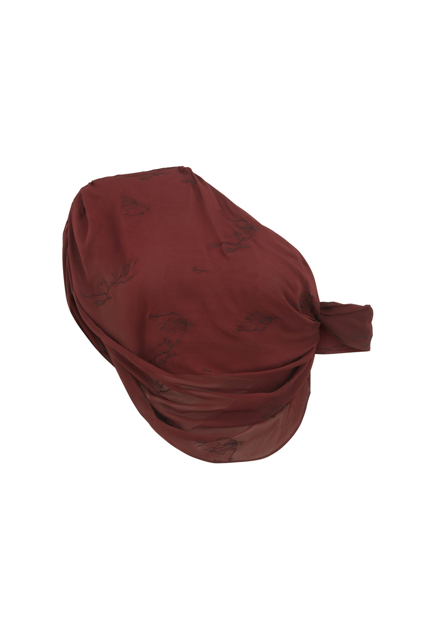 Lucille Top - Burgundy