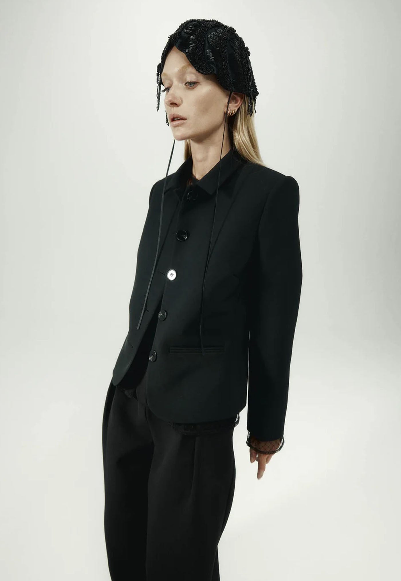 Bardot Blazer - Black