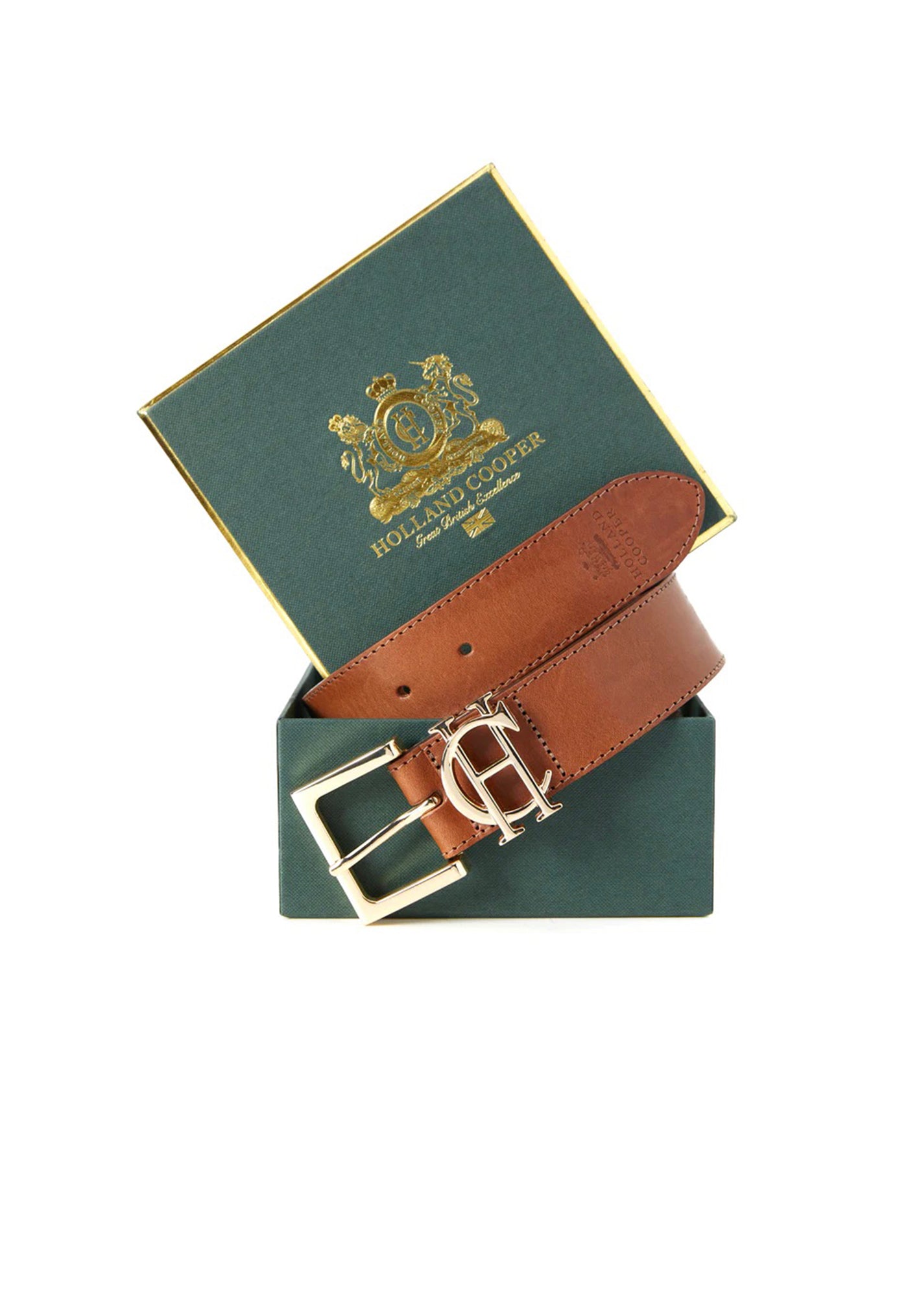 HC Classic Logo Belt - Tan