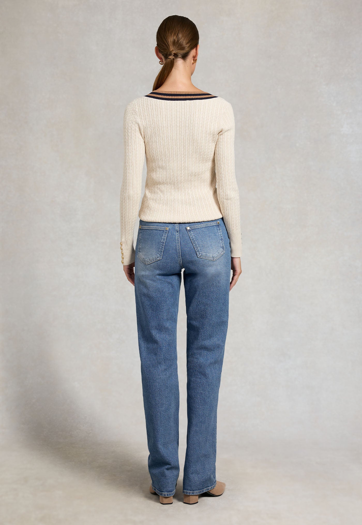 Zoe Knit - Almond