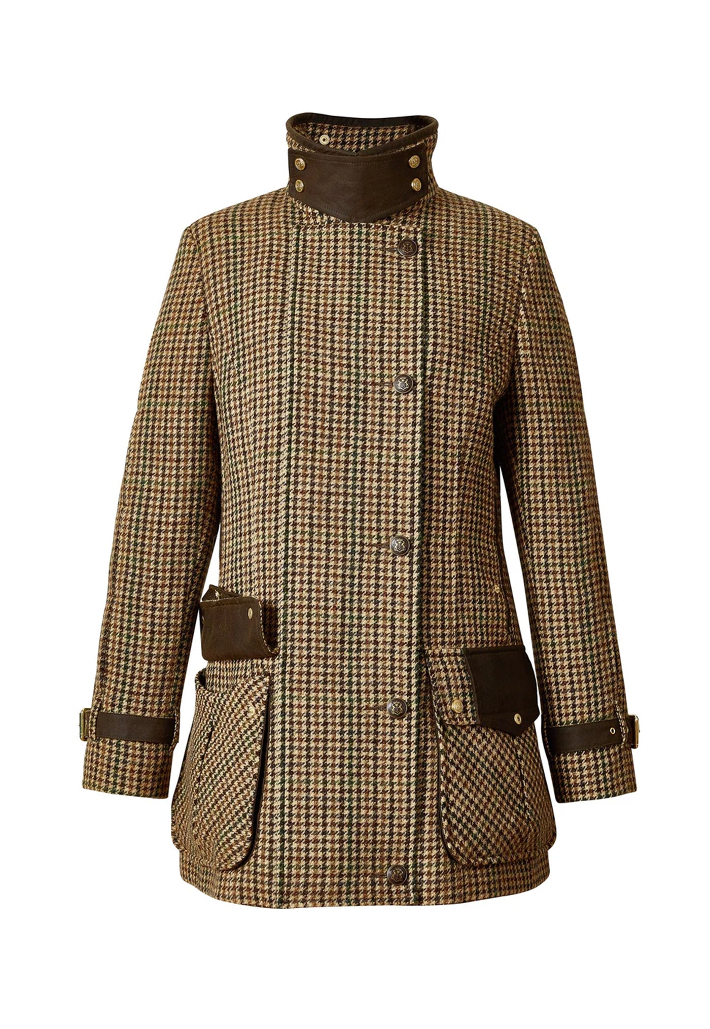 Balmoral Field Coat - Hailes Green Tweed