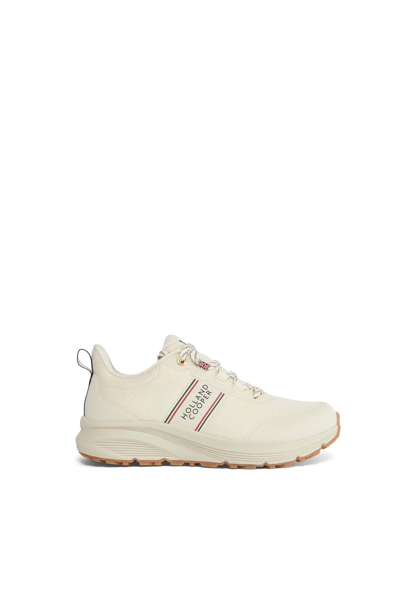 Burghley Waterproof Trainer - Ecru