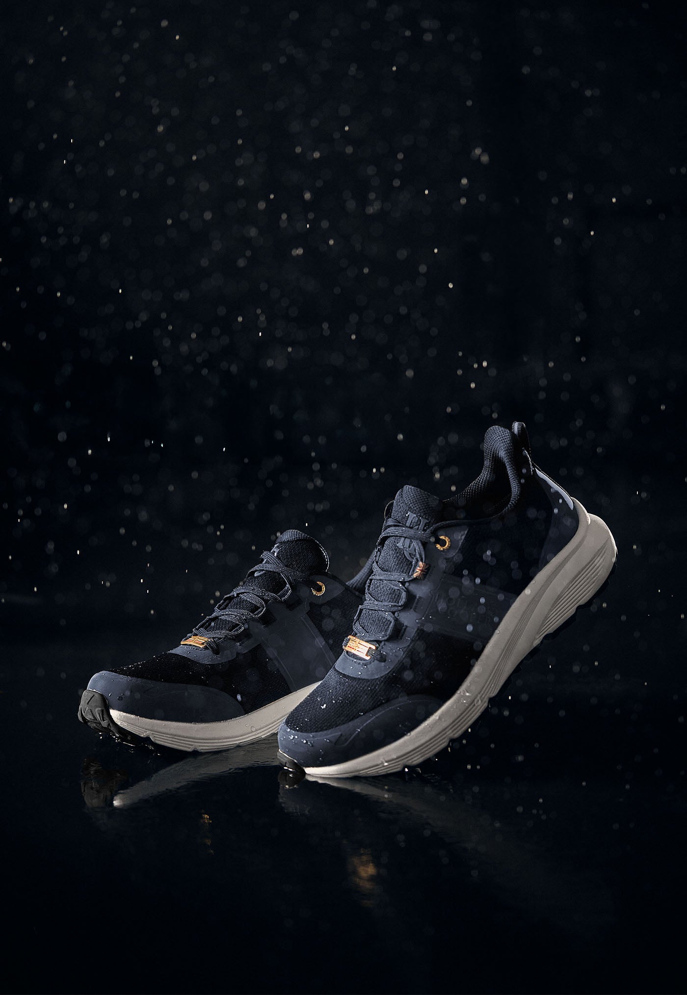 Burghley Waterproof Trainer - Ink Navy