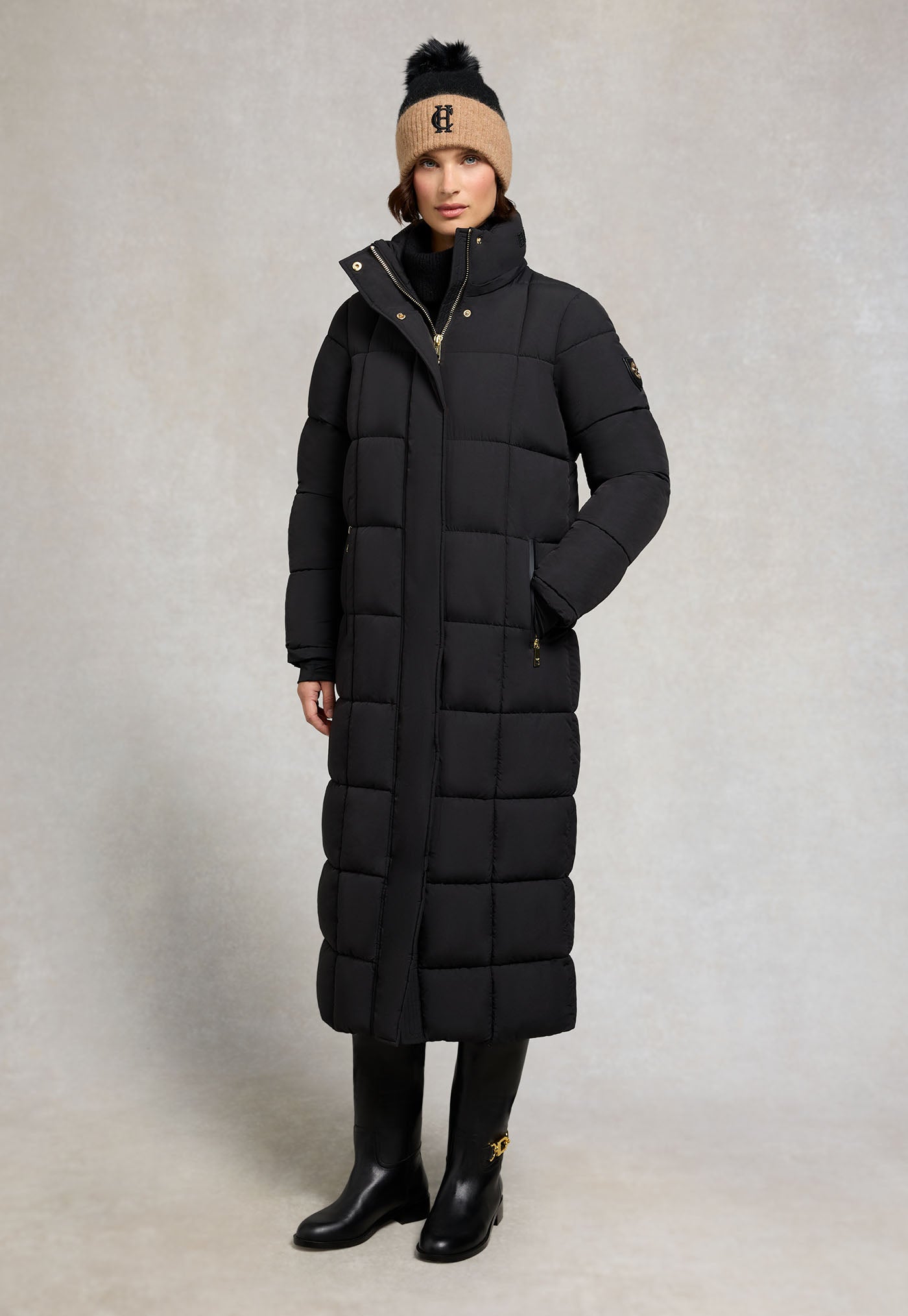 Carrington Longline Coat - Black
