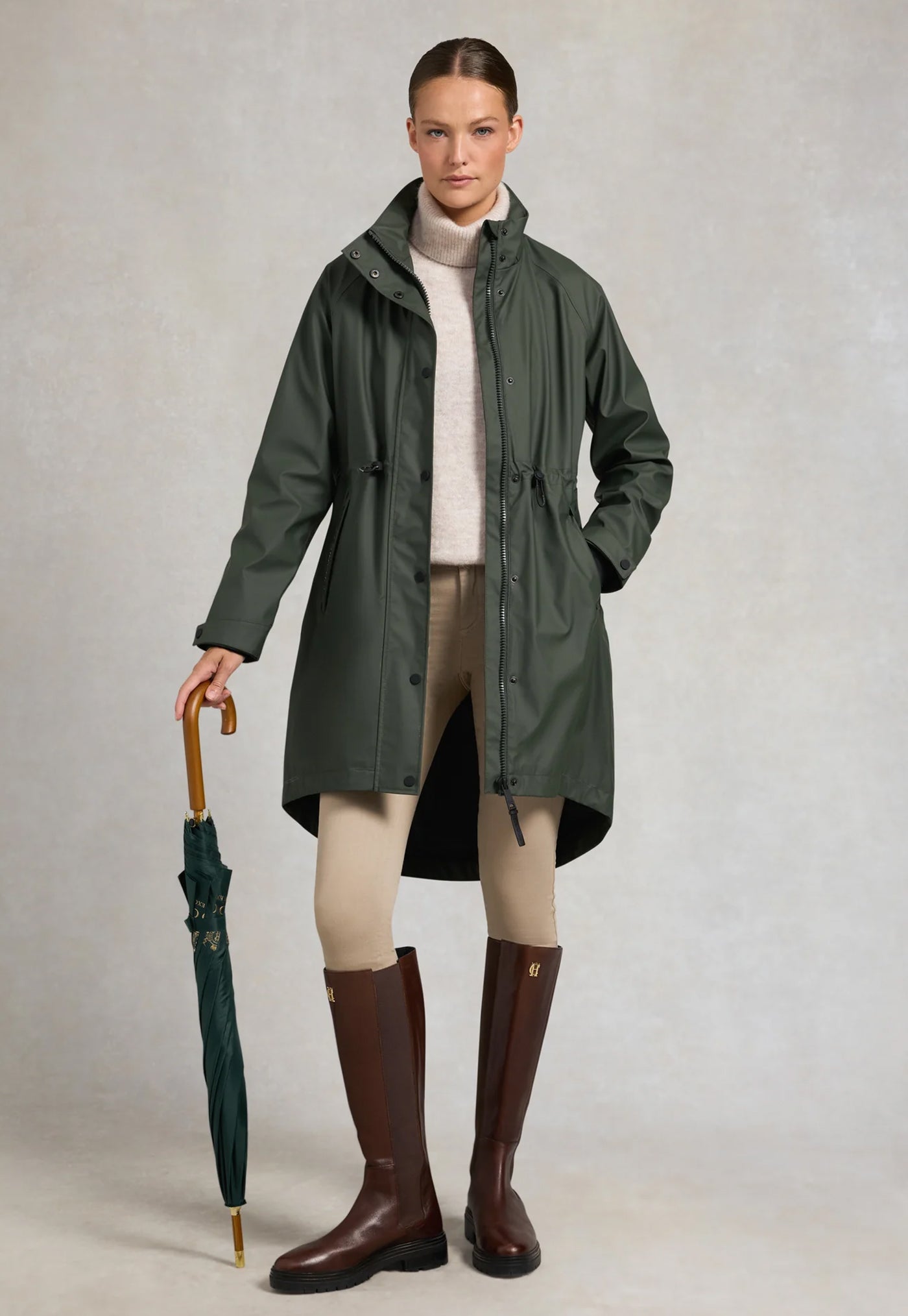 Chartwell Rain Parka - Evergreen