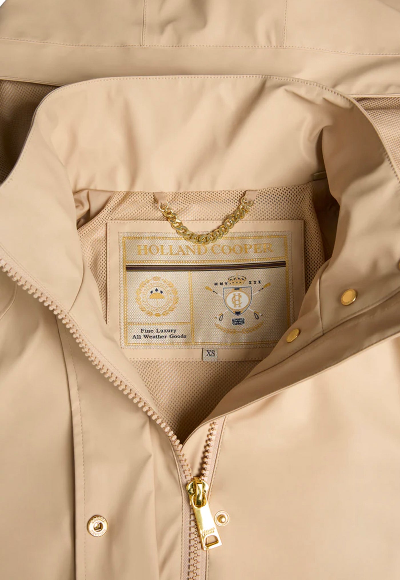 Chartwell Rain Parka - Sand
