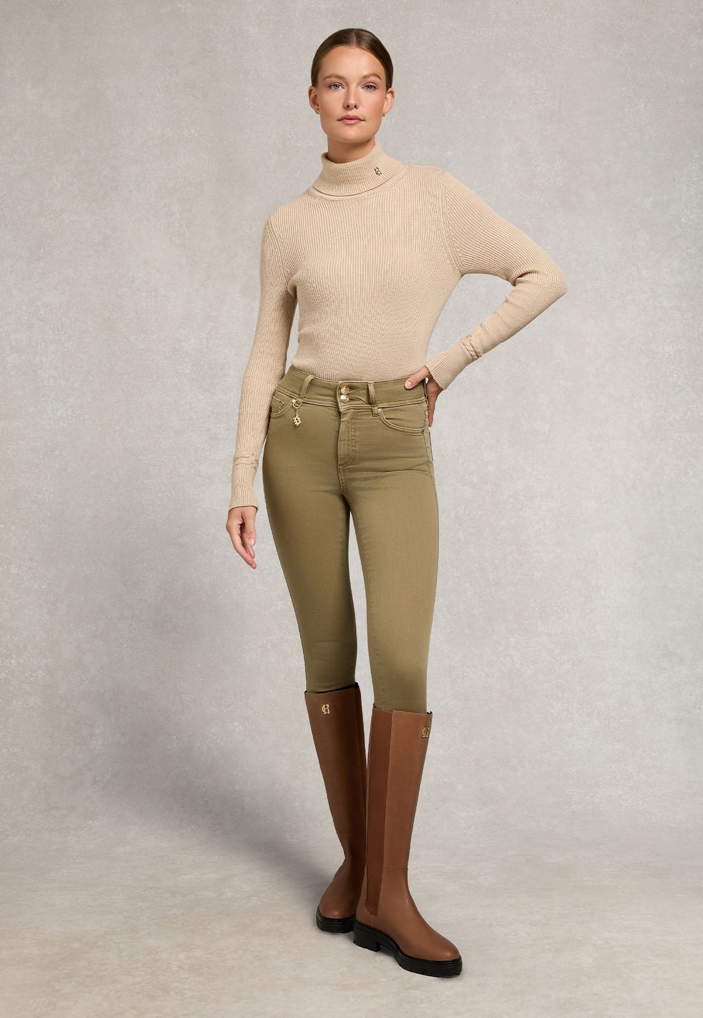 Contour Skinny Jean - Washed Sage