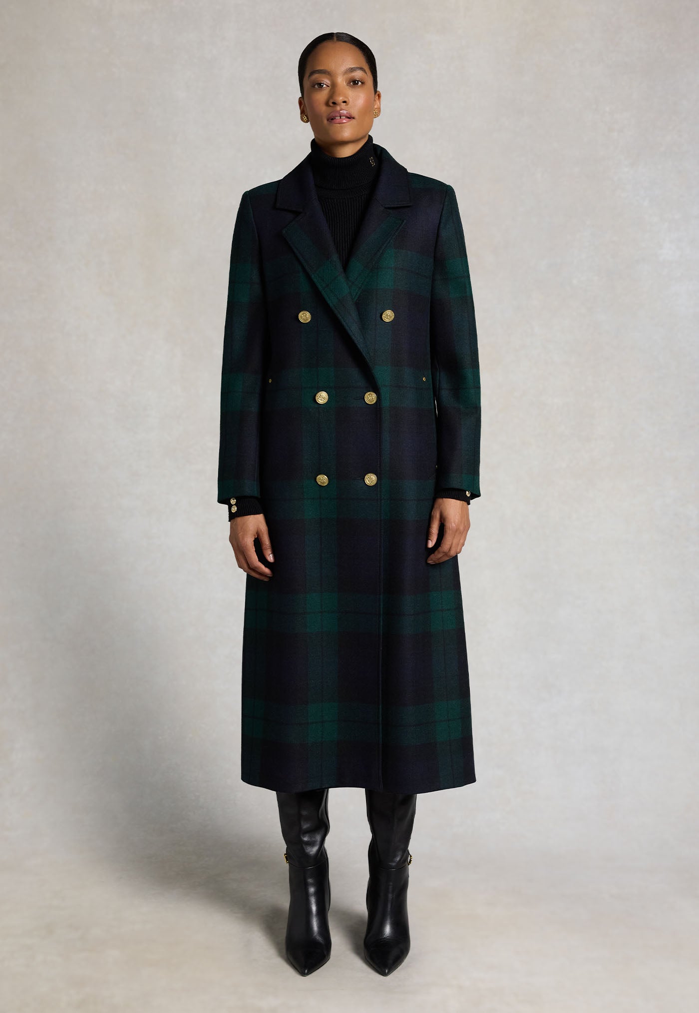 Double Breasted Coat - Blackwatch