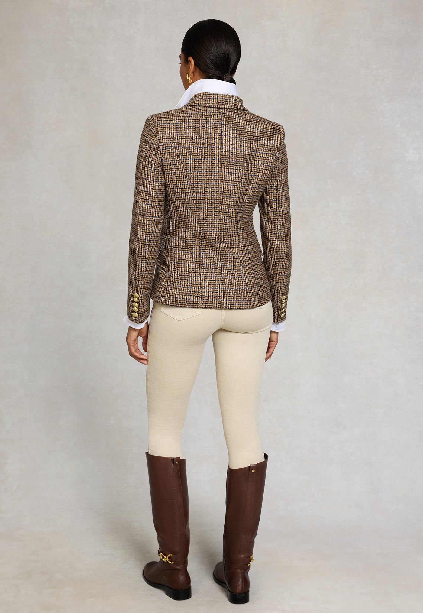 Knightsbridge Blazer - Abbot Check Tweed