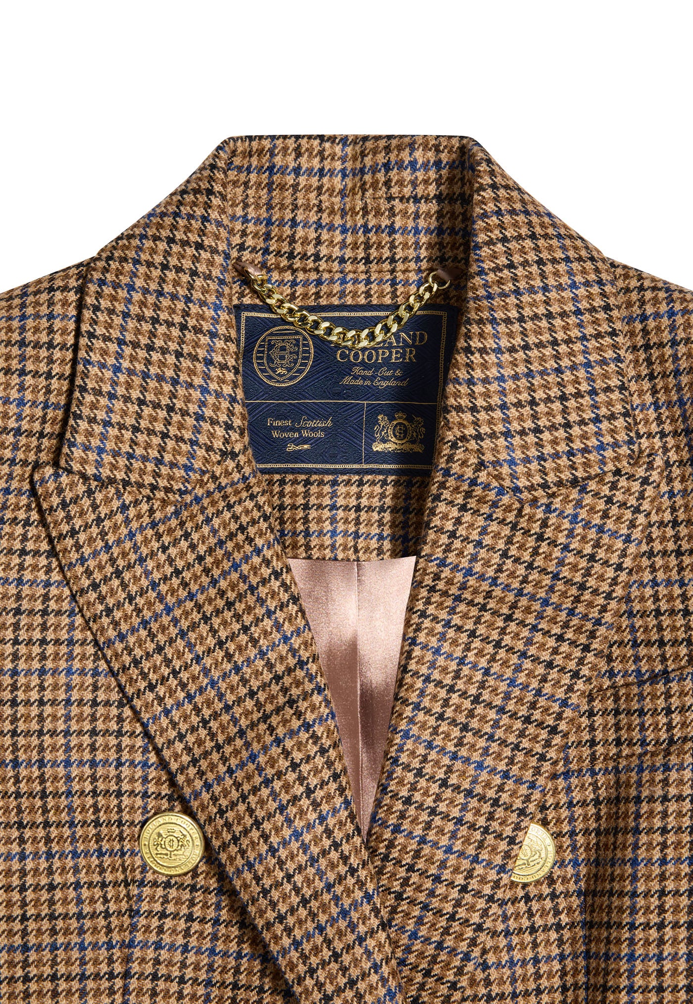 Knightsbridge Blazer - Abbot Check Tweed