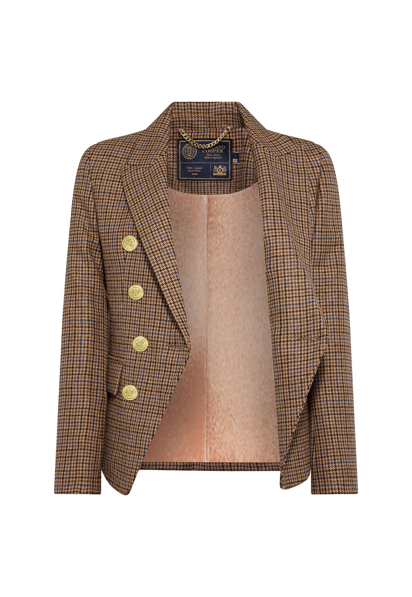 Knightsbridge Blazer - Abbot Check Tweed