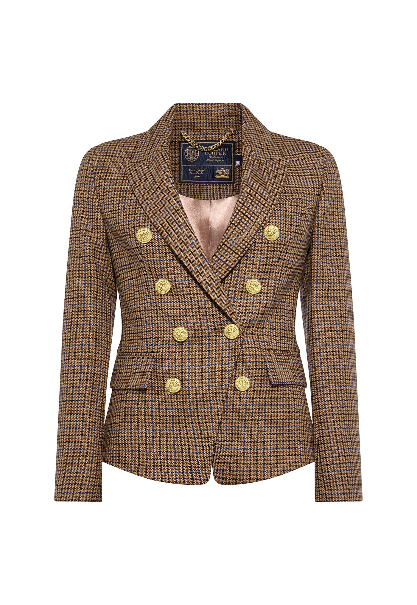 Knightsbridge Blazer - Abbot Check Tweed