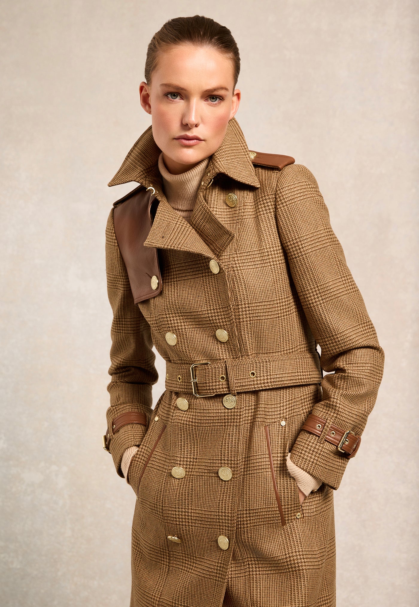 Marlborough Trench Coat - Tawny