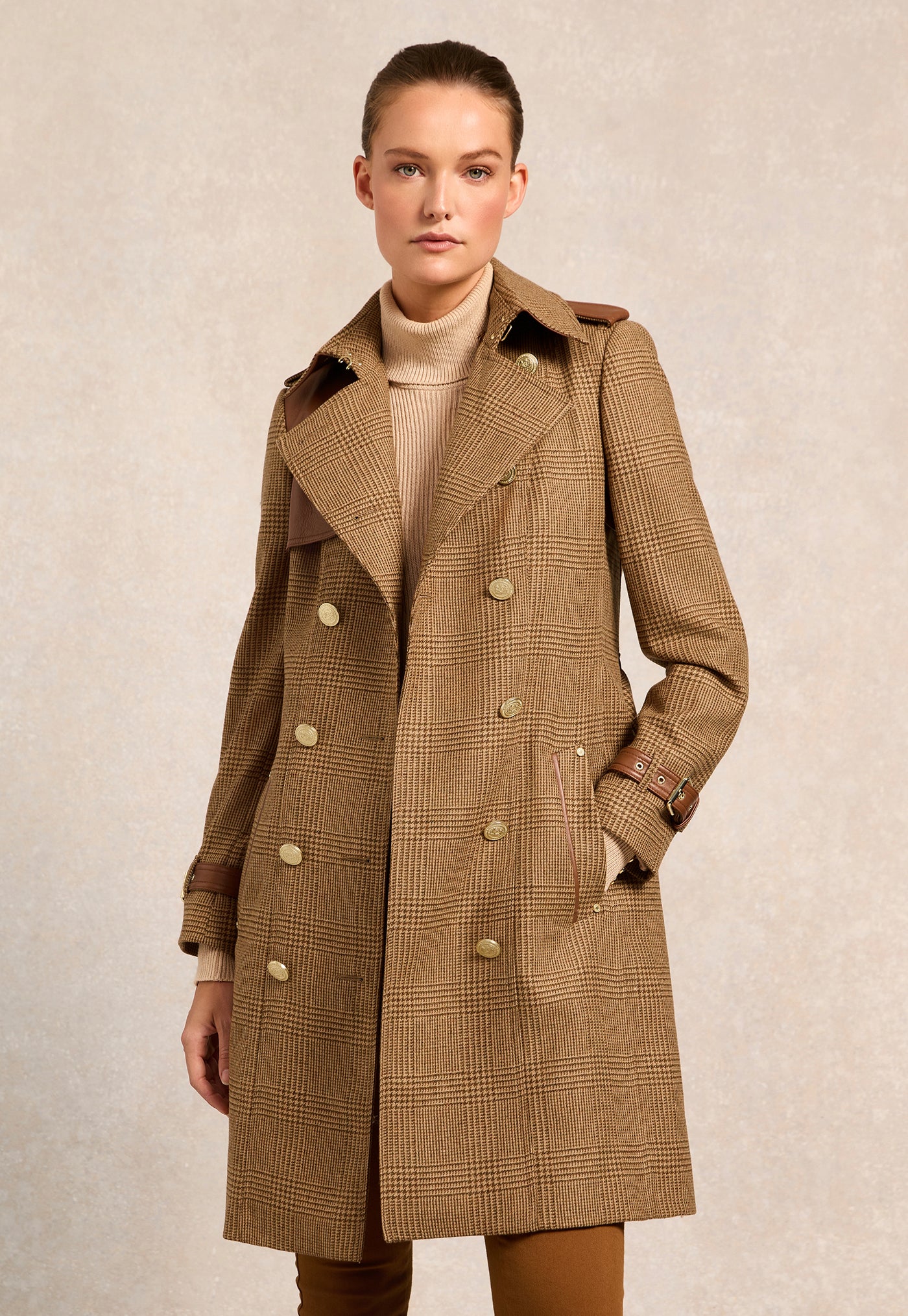 Marlborough Trench Coat - Tawny